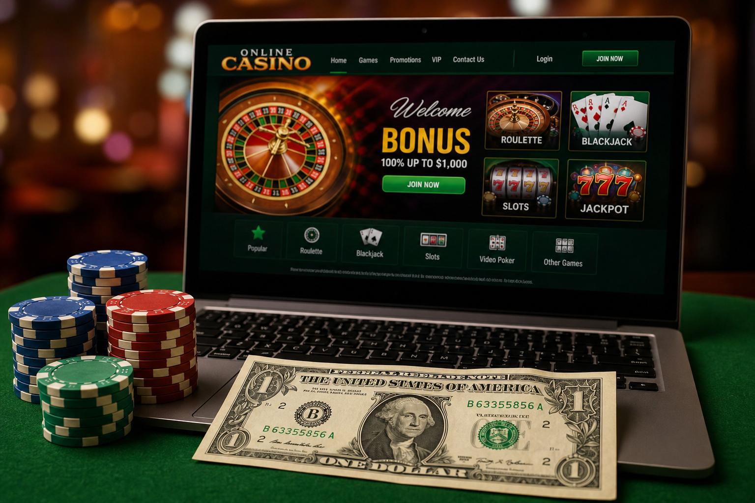 One Dollar Deposit Casinos: Play for Pennies, Learn a Lot, and Keep Control of Your Bankroll